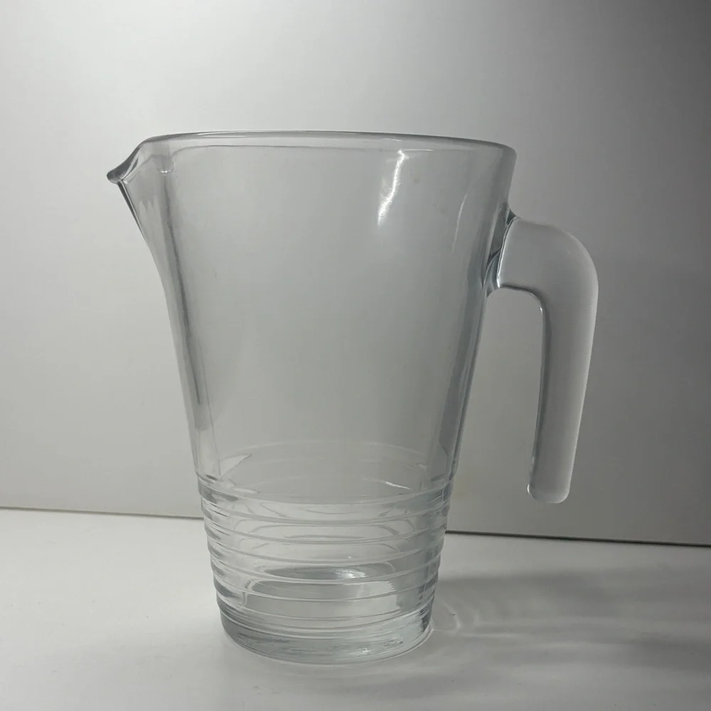 IKEA Transparent Glass Pitcher